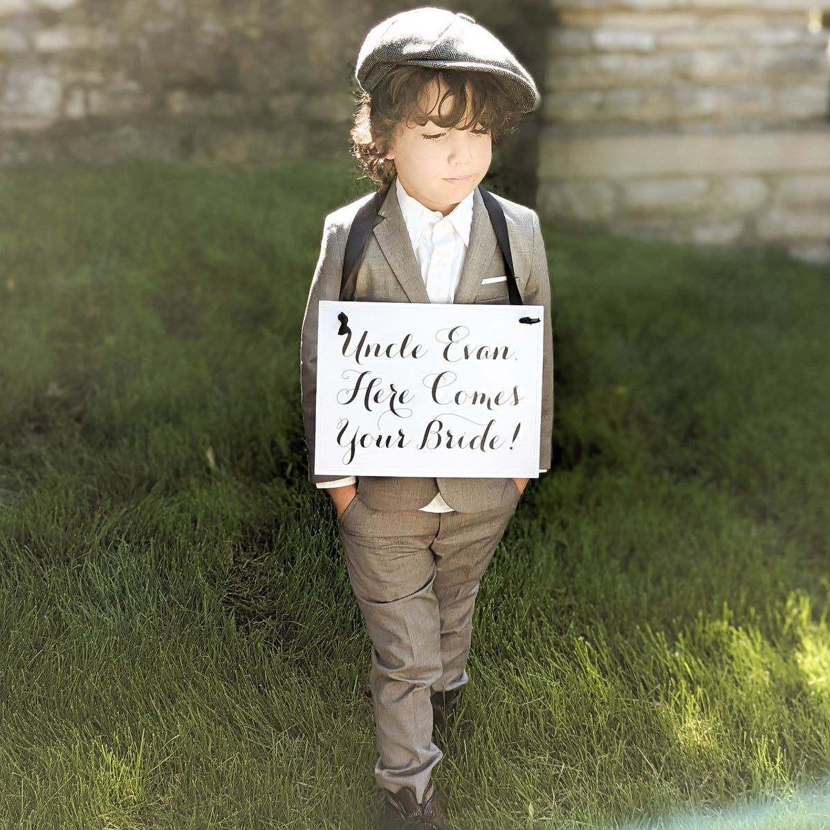 Here Comes Your Bride Sign