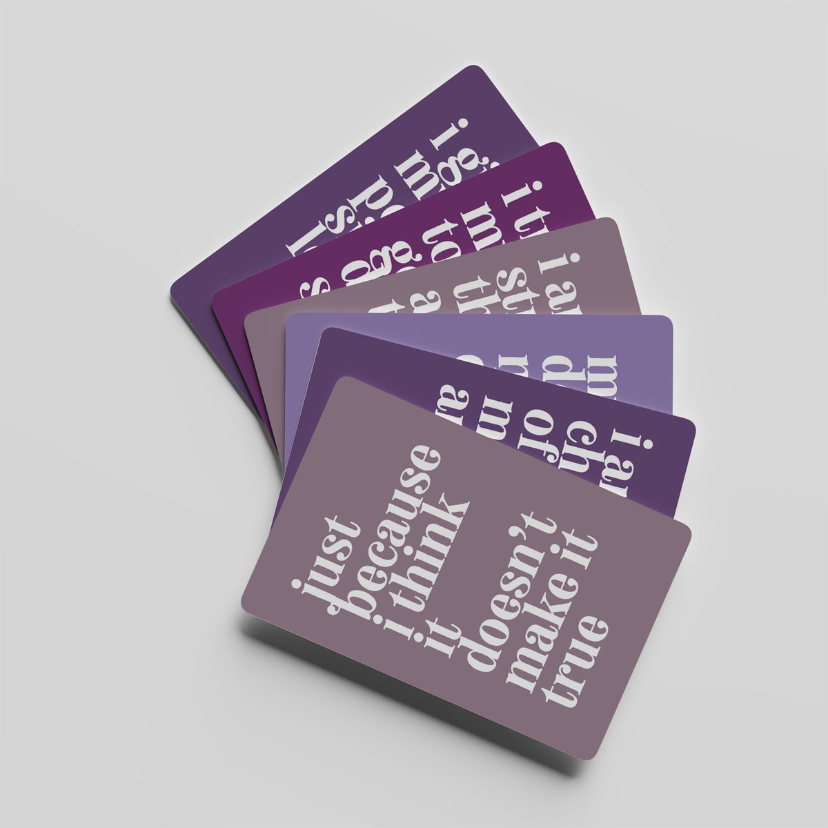 Anxiety Relief Affirmation Cards, Deck of 16