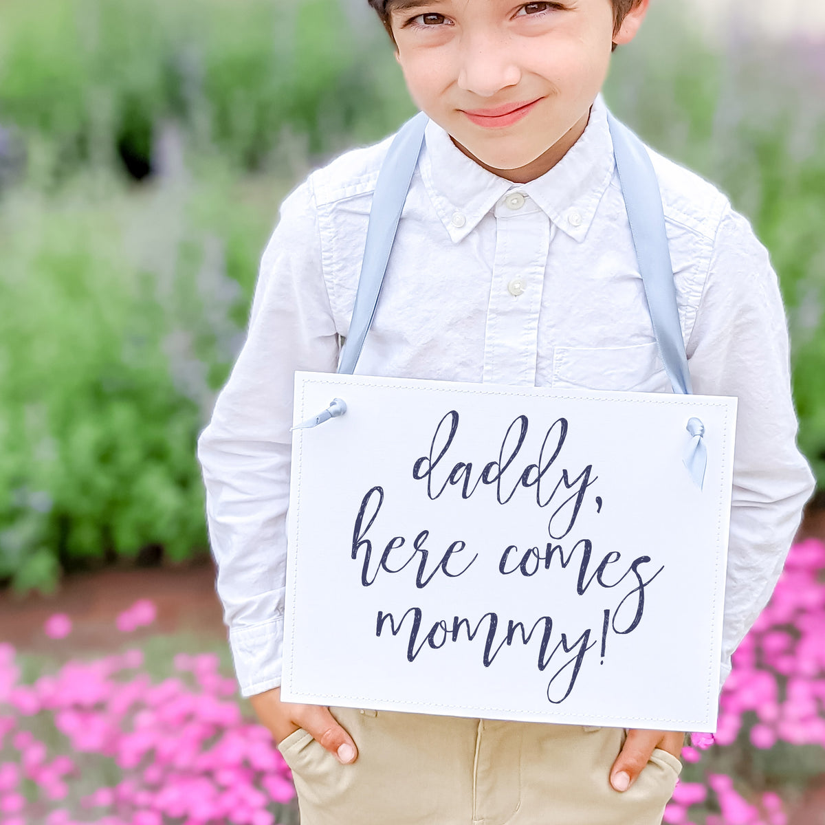 Daddy Here Comes Mommy Sign