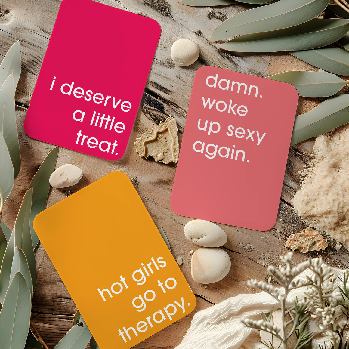 Cheeky Self-Love Affirmation Cards - Fun Daily Mantras