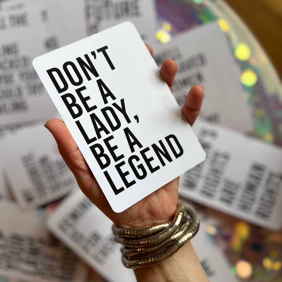 Feminist Affirmation Cards, Deck of 16