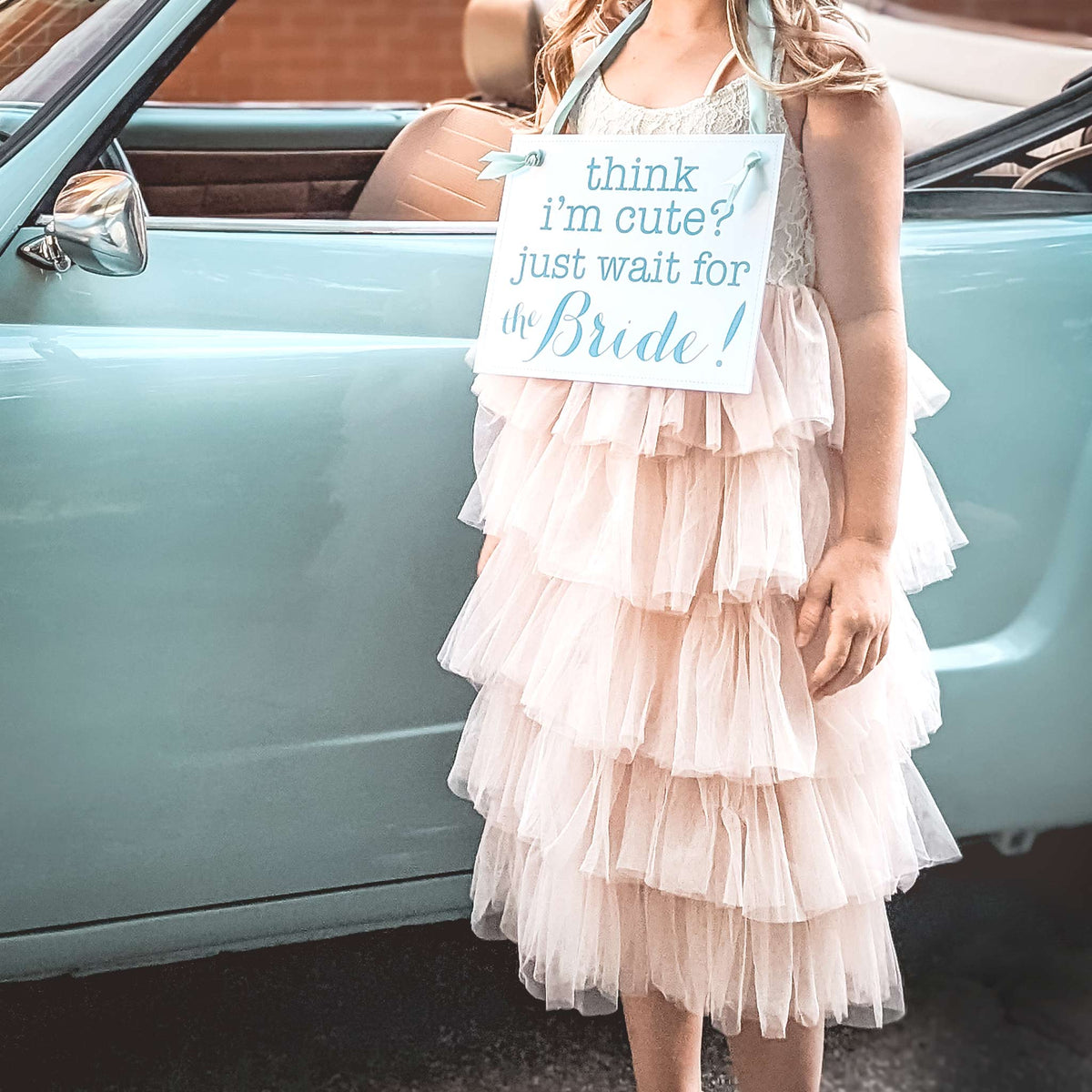 Think I'm Cute? Just Wait for the Bride Sign