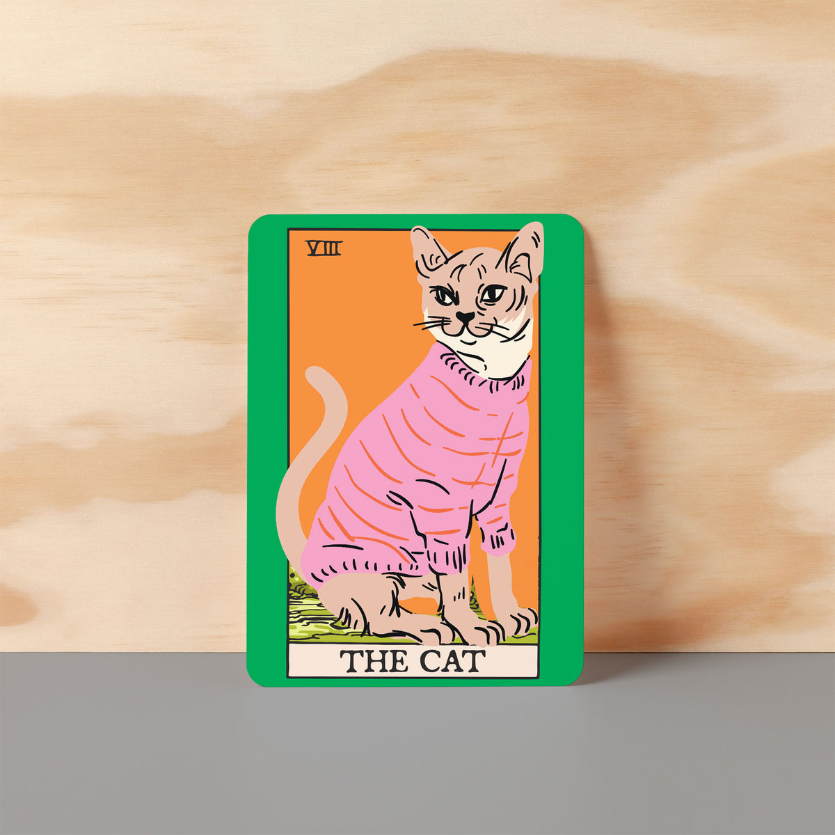 Cheeky Tarot-Inspired Oracle Deck, 16 Cards