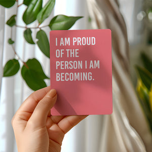 Empowerment Affirmation Cards for Teens - Confidence Builders