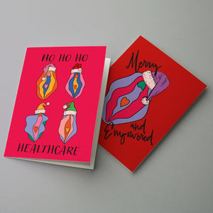 Ritzy Rose Holiday Cards