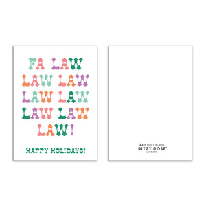 Ritzy Rose Holiday Cards