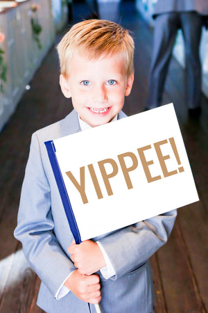 Yippee! Sign Celebration Banner