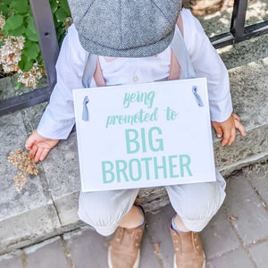 Being Promoted to Big Brother Banner