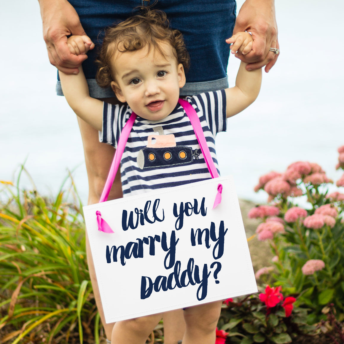 Proposal Banner for Daughter or Son | Will You Marry My Daddy?