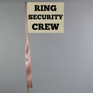 Ring Security Crew Set of 3 Signs