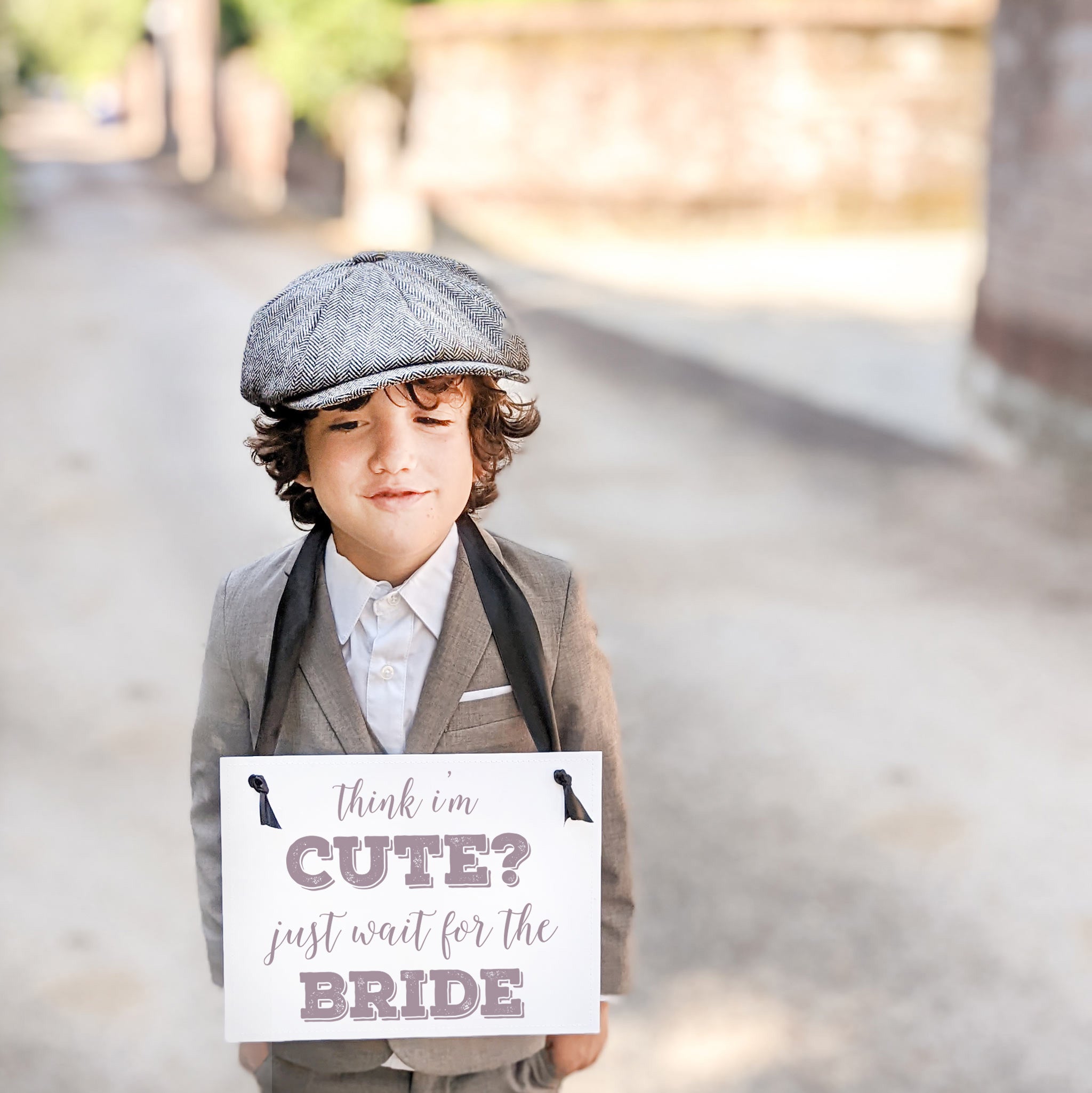 The ring bearer with a... - Brittany Partain Photography | Facebook