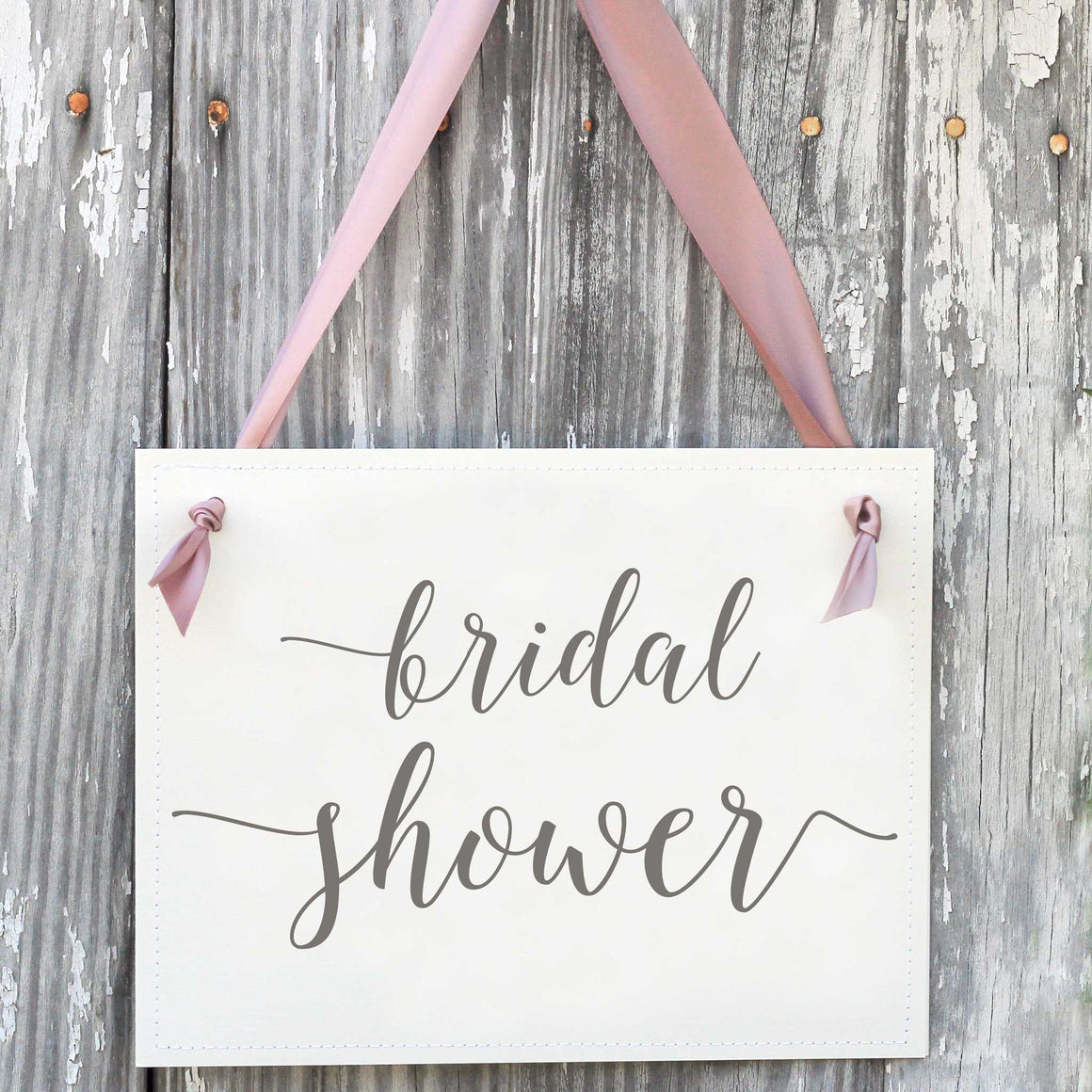 Bridal Shower Banner Decor