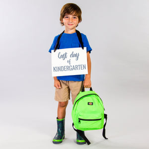 First Day + Last Day of School Banner