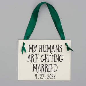 My Humans Are Getting Married Dog Save The Date