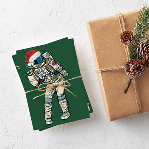 Dancing Astronaut Christmas Cards - 24 Pack