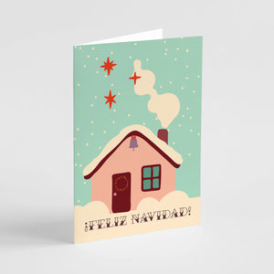 Ritzy Rose Holiday Cards