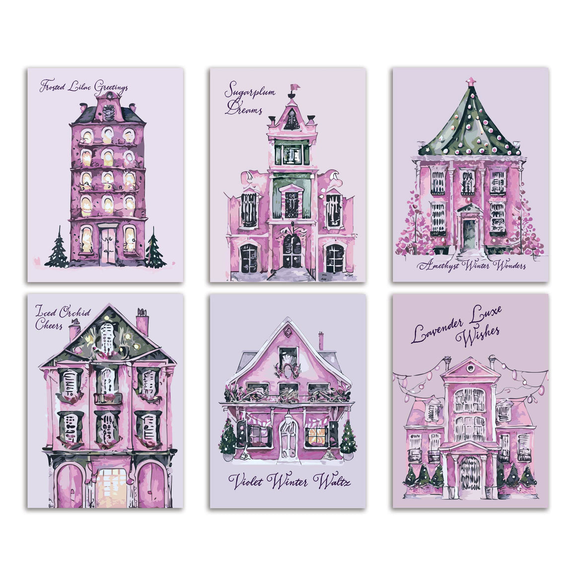 Ritzy Rose Holiday Cards
