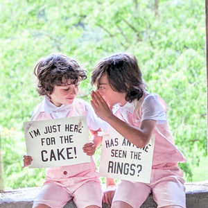 I'm Just Here For The Cake + Has Anyone Seen The Rings Set