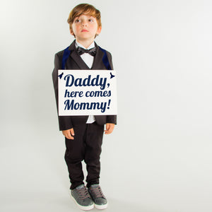 Daddy, Here Comes Mommy Sign