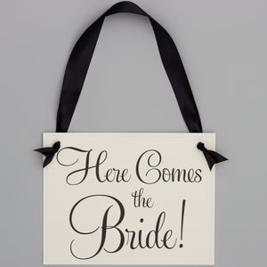 Here Comes the Bride Sign