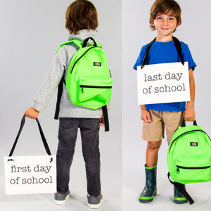 First Day + Last Day of School Banner