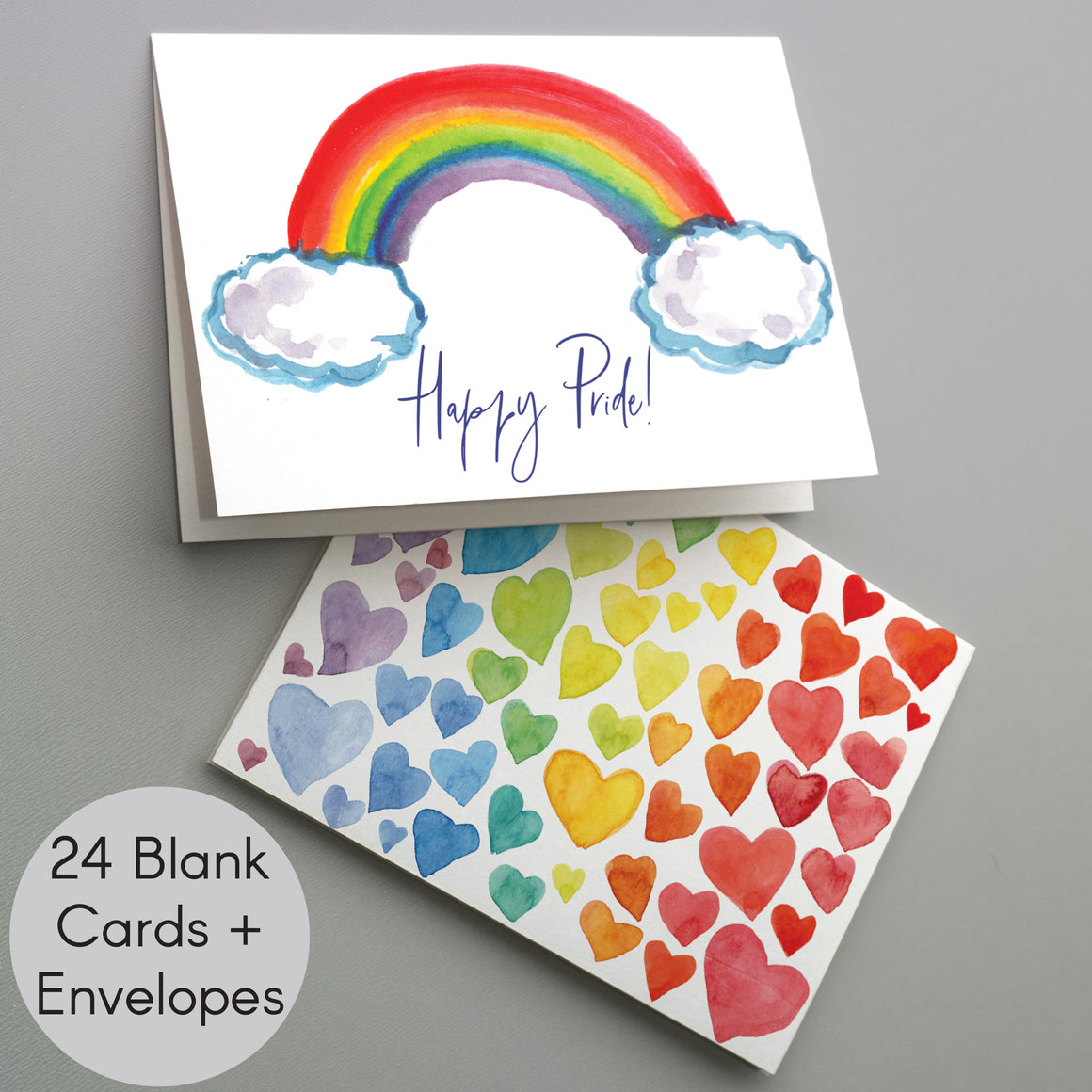 Gay Pride Cards LGBT - 24 Pack