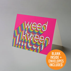 Cannabis Doodles Greeting Cards - 24 Pack