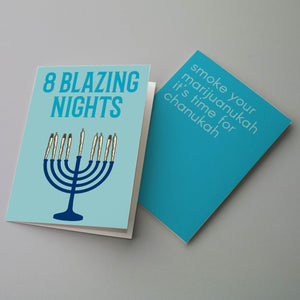 Cannabis Chanukah Cards - 24 Pack