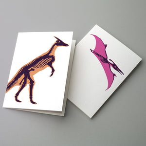 Dinosaur Blank Greeting Cards - 24 Pack