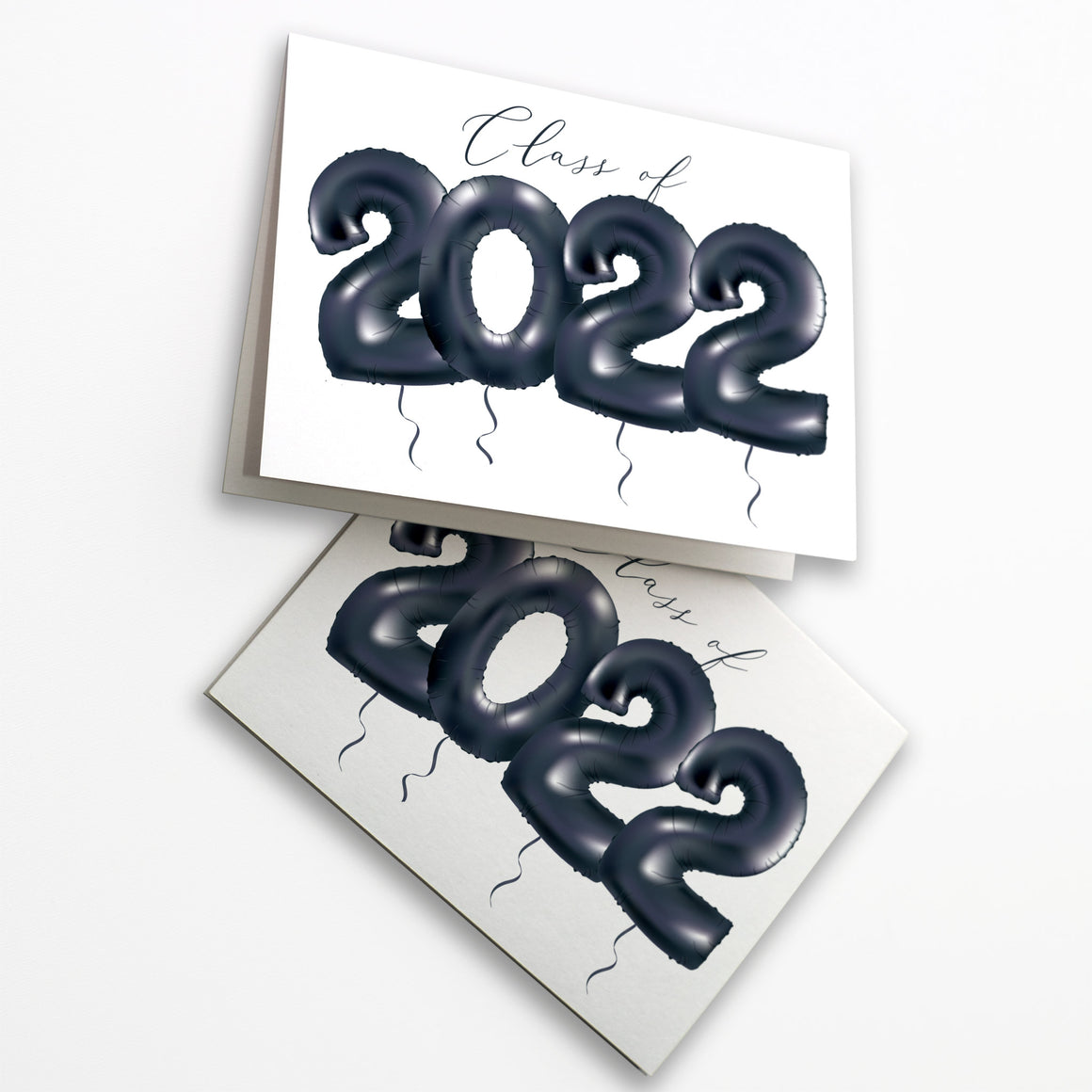 Balloon Class of 2022 Graduation Cards - 24 Pack