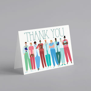 Thank A Medical Professional Greeting Cards - 24 Pack