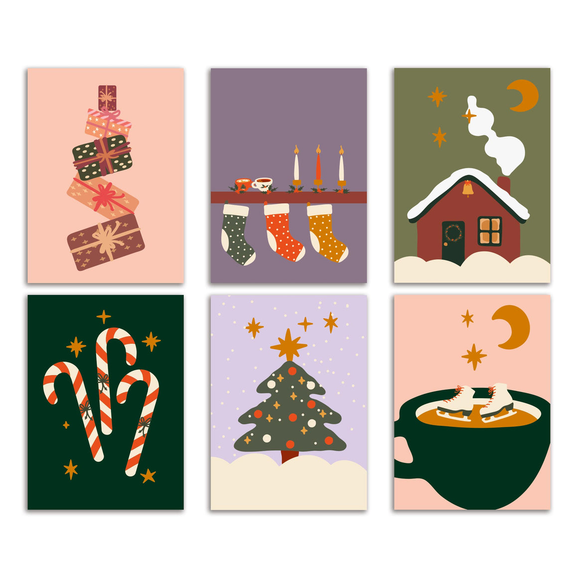 Ritzy Rose Holiday Cards