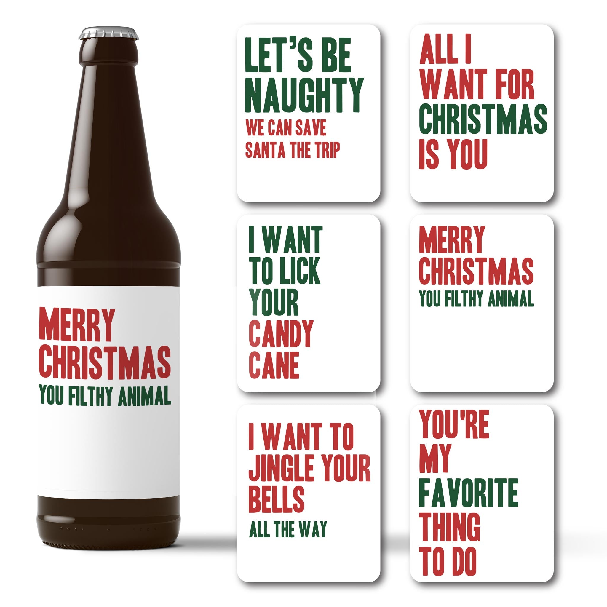 I Like Your Package - Funny Christmas Flask