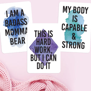 Birth Affirmations | 16 Cards for Positive Labor & Childbirth