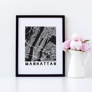 New York City 5 Boroughs Wall Prints - 6 Prints