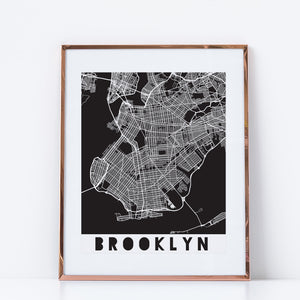 New York City 5 Boroughs Wall Prints - 6 Prints