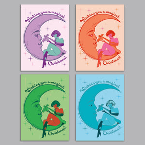 Ritzy Rose Holiday Cards