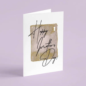 Funny No Ugly Kids Mother's Day Wine Label + Card