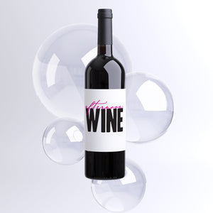 All Day Drinking Wine Labels - 4 Pack