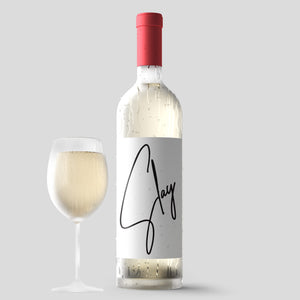 Sip Slay Hustle & Pray Wine Labels - 4 Pack