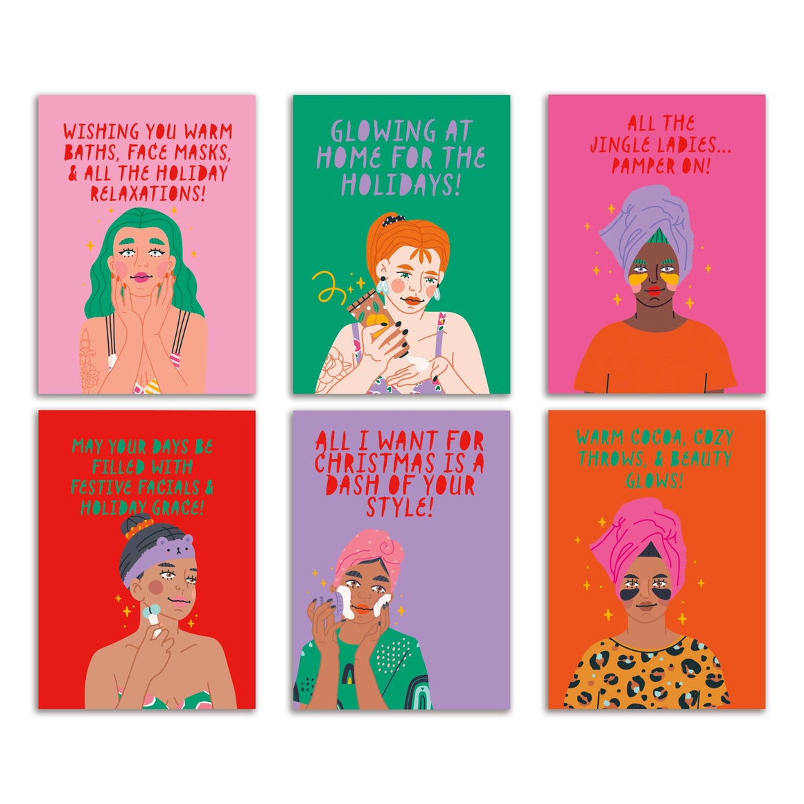 Ritzy Rose Holiday Cards