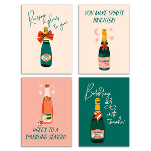 Ritzy Rose Holiday Cards