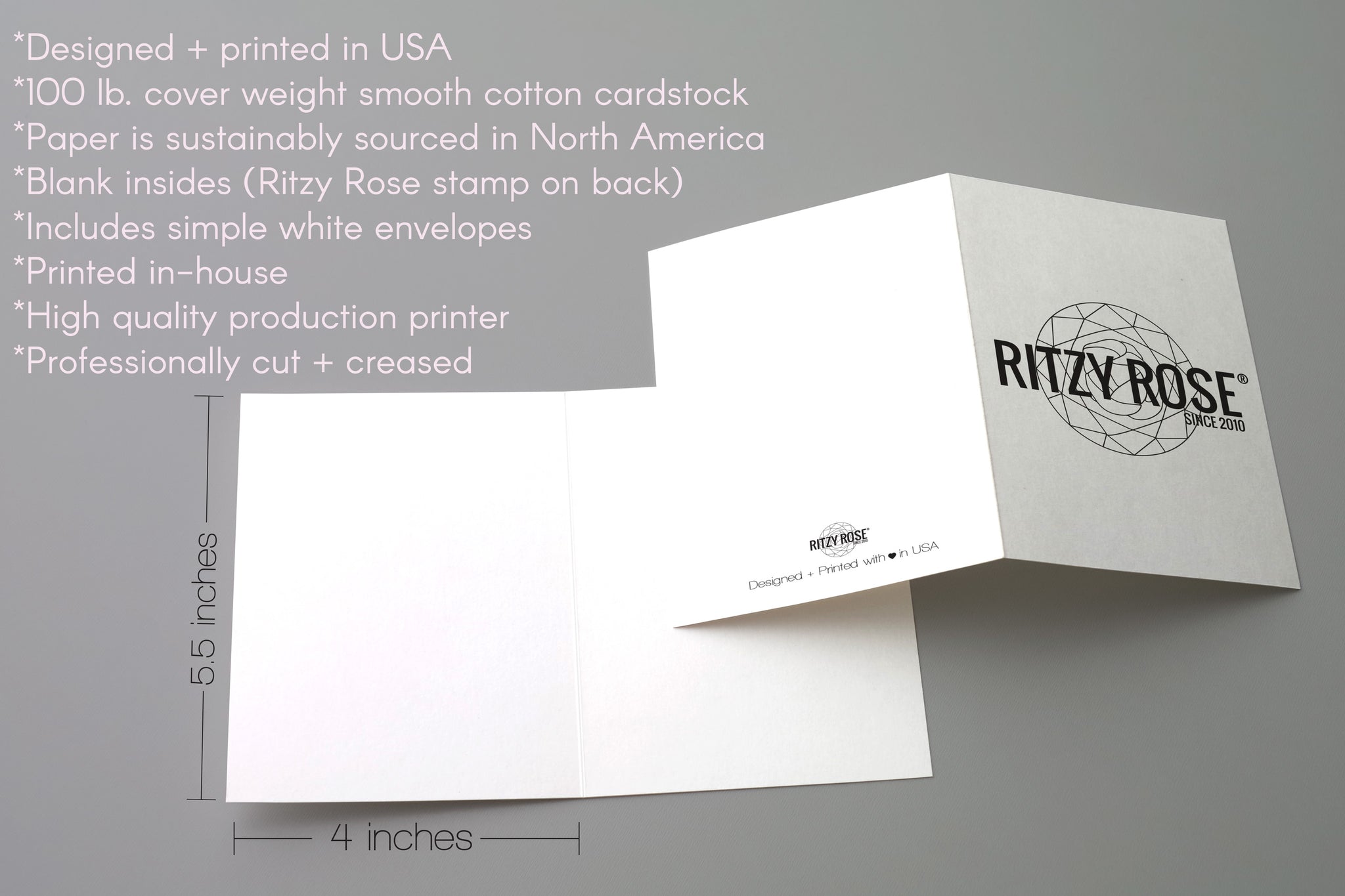  Card Stock, Black Stationary Paper for Post Cards and