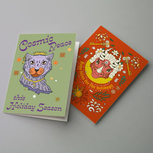 Ritzy Rose Holiday Cards