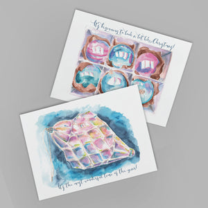 Ritzy Rose Holiday Cards
