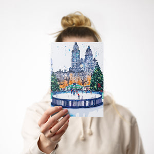 Ritzy Rose Holiday Cards