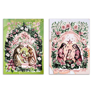 Ritzy Rose Holiday Cards