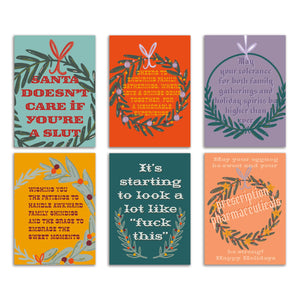 Ritzy Rose Holiday Cards