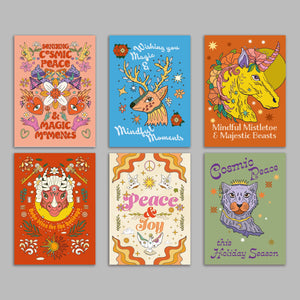 Ritzy Rose Holiday Cards