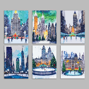 Ritzy Rose Holiday Cards